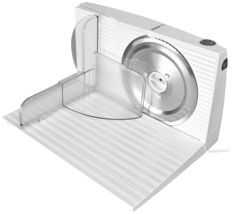 BOSE Affettatrice Bosch spessore 1,7 cm 100 W in plastica bianco